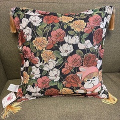 【新品未使用】mofusand × HIBIYA-KADAN クッション（うさぎにゃん）の画像