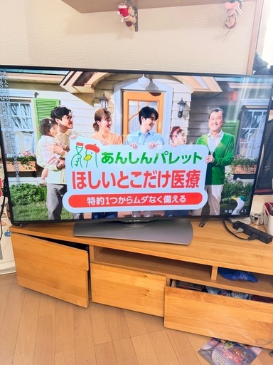 シャープ　50インチテレビとレコーダー
