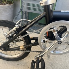 キャプテンスタッグ リライト 14インチ 折りたたみ自転車 アルミフレーム 重量約8.2kgの画像