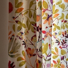 カーテン＆レースカーテン　４枚セット