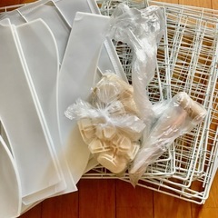 🤍組み立てたら可愛いデザインになる　ホワイトカラー🤍　猫ケージ　2段　ネコケージ　組み立て用具もセット！　ペット用品の画像