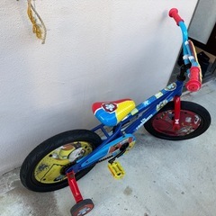 自転車 パウパトロールの画像