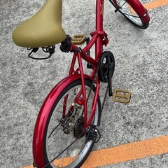 20インチ 折りたたみ自転車の画像