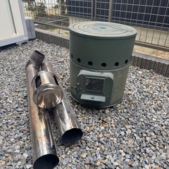 テントサウナ　薪ストーブ
の画像