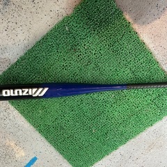 ミズノ　軟式野球バット　少年用76cm 杉並区阿佐ヶ谷引き渡しのみの画像