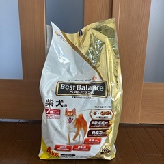 ドッグフード　 ベストバランス4キロ　
柴犬7歳〜
