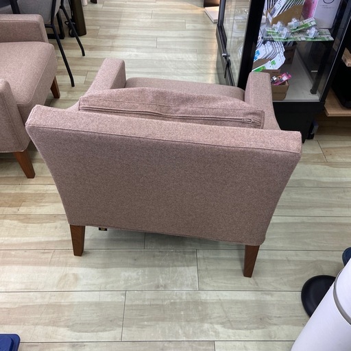 心石工芸 シングルソファ【リサイクルフカツ岡崎倉庫店】260104SM-6