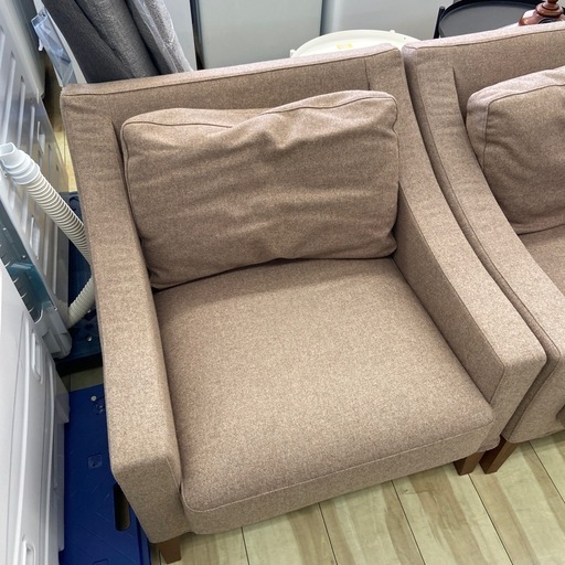 心石工芸 シングルソファ【リサイクルフカツ岡崎倉庫店】260104SM-6