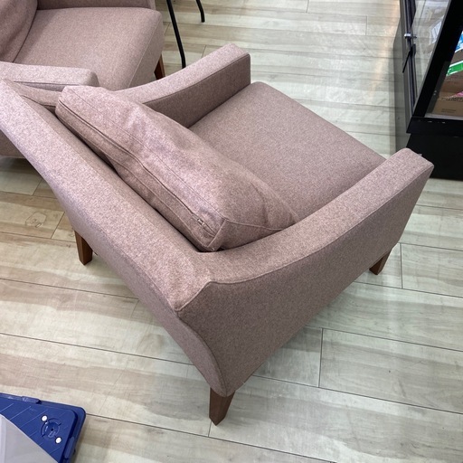 心石工芸 シングルソファ【リサイクルフカツ岡崎倉庫店】260104SM-6