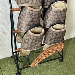 スリッパ&スタンドの画像