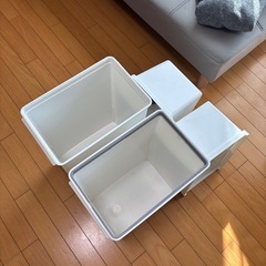 ゴミ箱　2個セットの画像