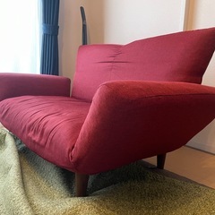 2人掛け用ソファの画像