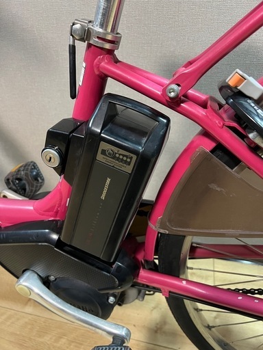 美品✨ ブリヂストン電動自転車、バッテリー12.8Ah