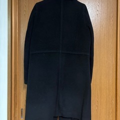 Rouge Vif レディースミドル丈コート ブラックの画像