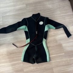 ウェットスーツ 黒と緑
の画像