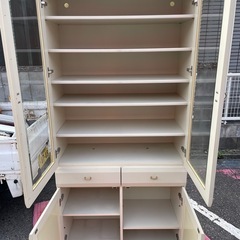 ☆ 起立木工 食器棚 食器戸棚 30
型 フリージア  キリツの画像