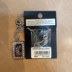 【美品】ディズニーネックレス　スワロフスキー　クリスタルコンポーネント使用製品の画像