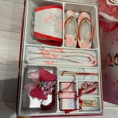 七五三　7歳　着物フルセットの画像