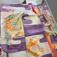 七五三　7歳　着物フルセットの画像