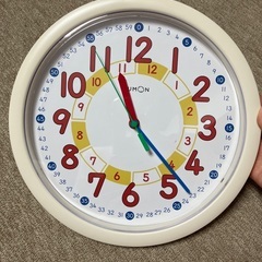 KUMON 掛け時計　時計学習用　スタディクロックの画像