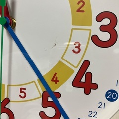 KUMON 掛け時計　時計学習用　スタディクロックの画像