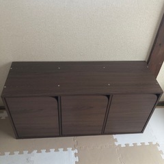 扉付き3段Box3セット‼️横置き‼️