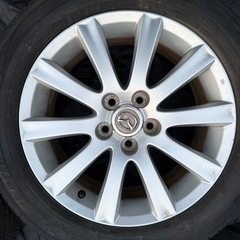 マツダ　17インチ　純正タイヤホイールセットの画像