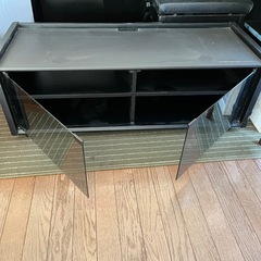 近日中に処分予定　テレビ台　ローボード（キャスター付き）の画像