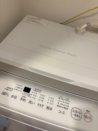 【お譲り先決まりました】TOSHIBA ダブルシャワー洗濯機 6kg 2024年製