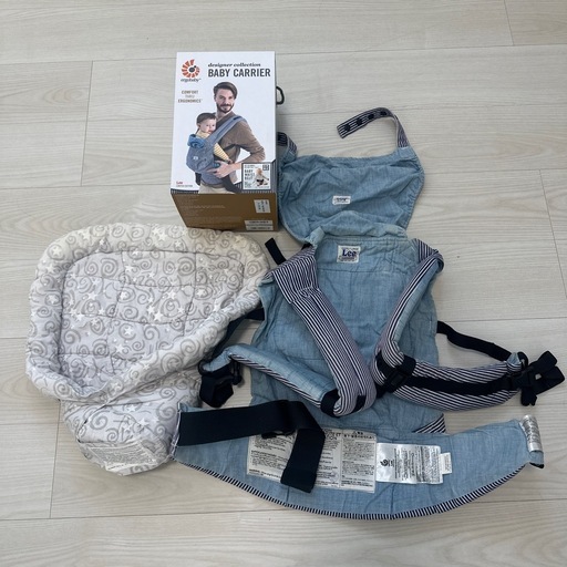 エルゴ 抱っこ紐 Lee デニム 新生児インサート付き ergobaby