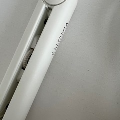 SALONIA ストレートヘアアイロン ホワイトの画像