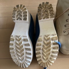 ブーツ2足、デニム厚底シューズ1足の画像