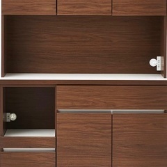 買値7万円　食器棚（茶色）の画像