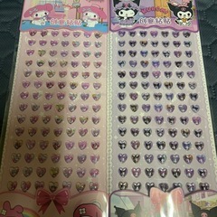 マイメロ・クロミの粒シール