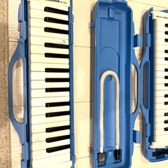 鍵盤ハーモニカ2台の画像