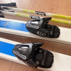 値下げ！早い者勝ち！1月7日まで！スキーセット　ブーツ　板　ストック　ビンディング　の画像