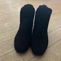 レディース　スェードブーツ　