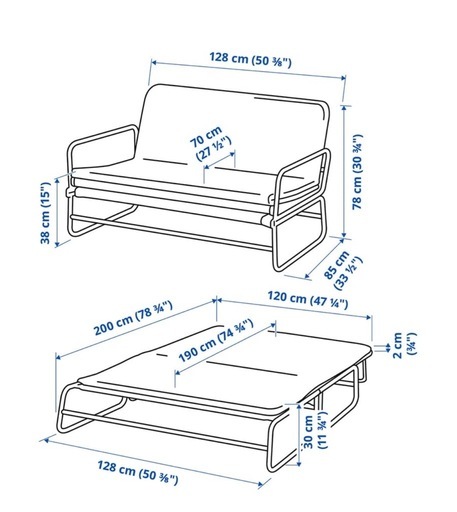 IKEA  ソファベッド  HAMMARN