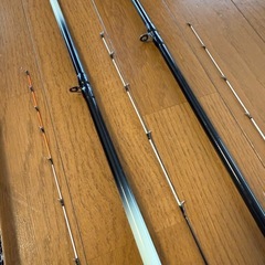 筏　ダゴチン　竿３本　ケース付きの画像