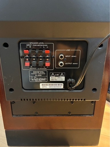 【総額20万円の豪華set❣️】ONKYO オーディオセット売り  D-308E 2本セット D-308C センタースピーカー　 SL