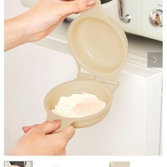 電子レンジで簡単 卵焼きメーカー＆目玉焼きクッカーの画像