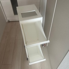 ゴミ箱 ユニード 多段 スリム 2段分別 20リットルの画像