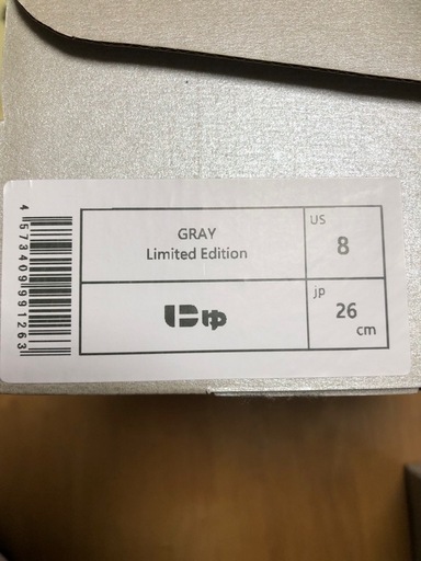 SANGACIO にゅ GRAY Limited Edition　スニーカー　未使用品