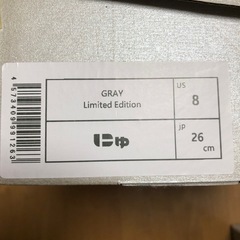 SANGACIO にゅ GRAY Limited Edition　スニーカー　未使用品の画像