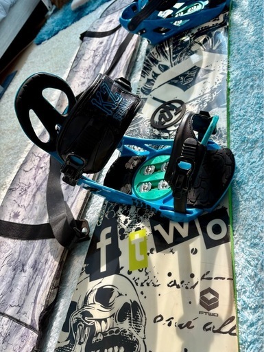 【決まりました】FTWO⭐︎FNTC TNT 147cm スノーボード セット グラトリ