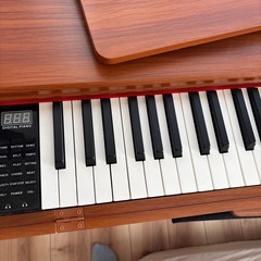 デジタルピアノ 61鍵 ウッド調　RHEIRIN 美品の画像