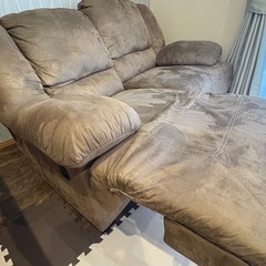 海外製 リクライニングソファの画像