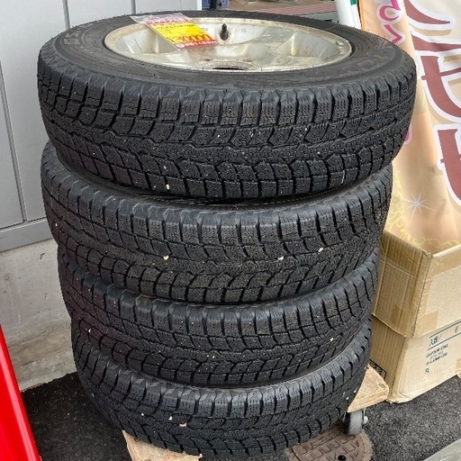 TOYO スタッドレス&アルミホイールセット　ジムニー用　2023年製　中古品