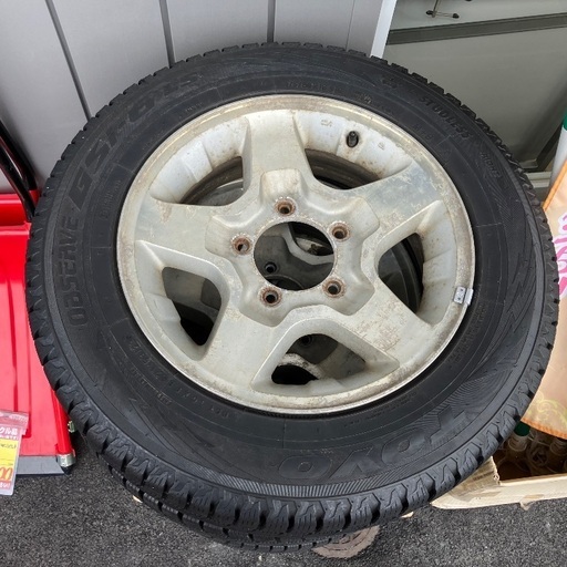TOYO スタッドレス&アルミホイールセット　ジムニー用　2023年製　中古品