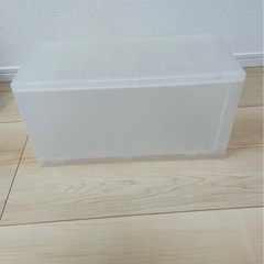 【無印良品】ポリプロピレンケースの画像